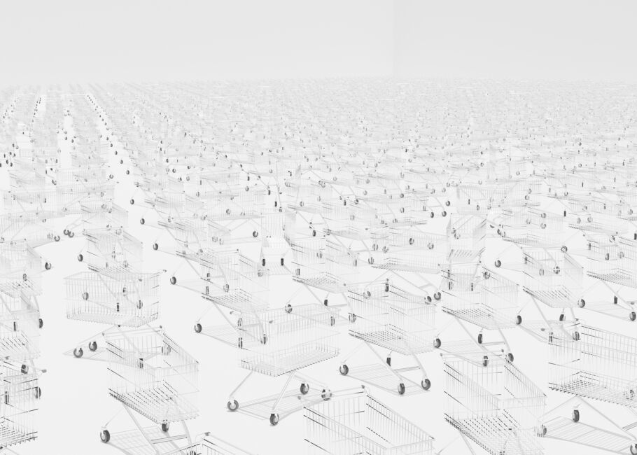 Info: 3D Picture by Sune Lysdal, Print 70 x 50 cm. Paper Silk Giclée 310g, Frame: Black aluminium. (2020)